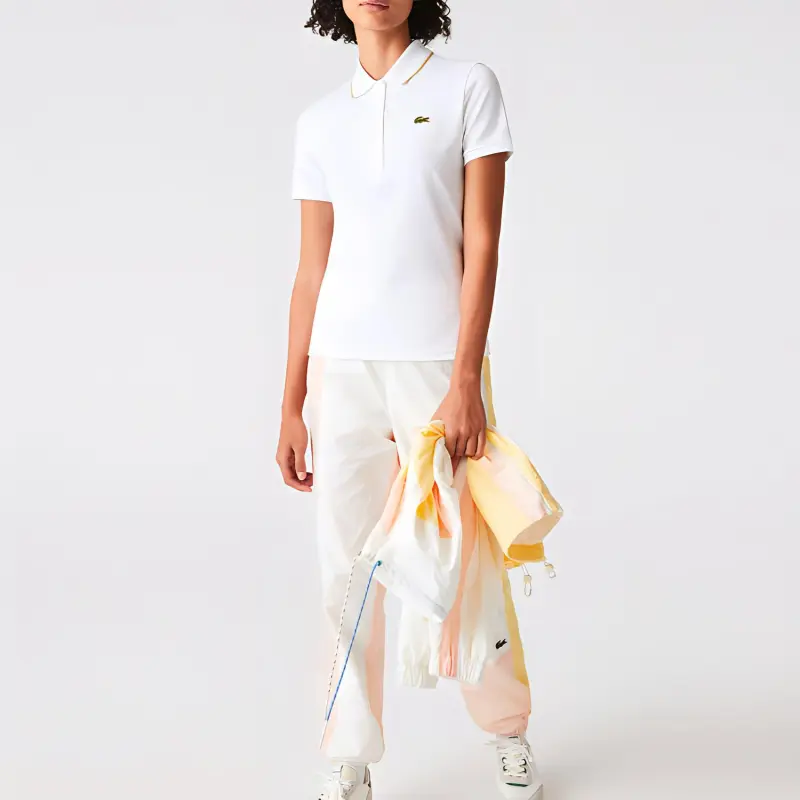 LACOSTE Polo Shirts Women's White-2