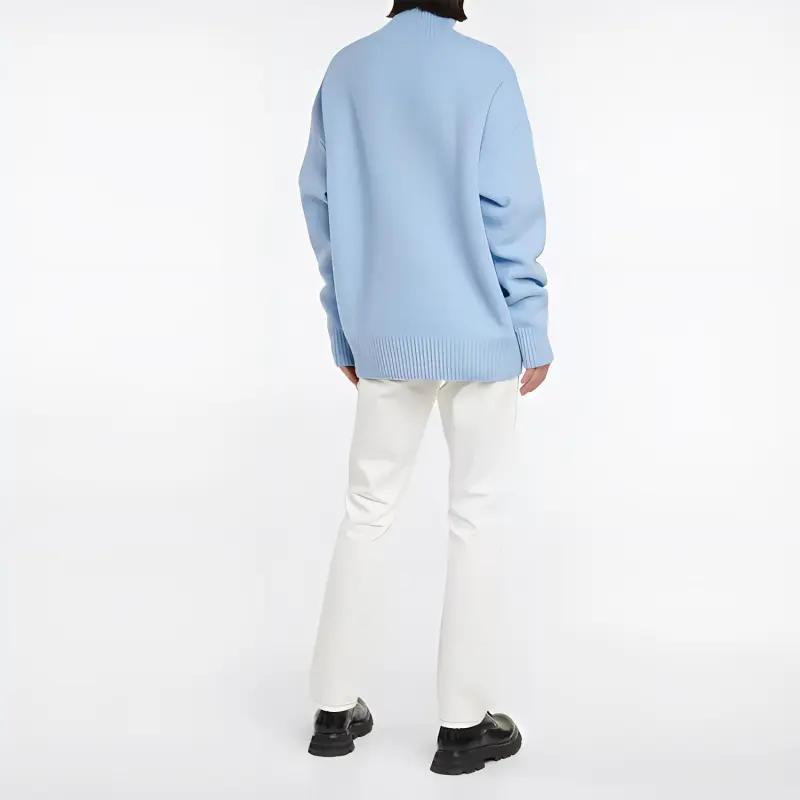 AMIPARIS FW21 Sweater Unisex Sky Blue-5
