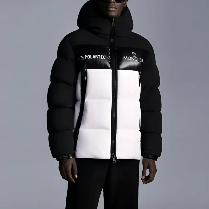 Moncler Down Jacket Men's Black-1