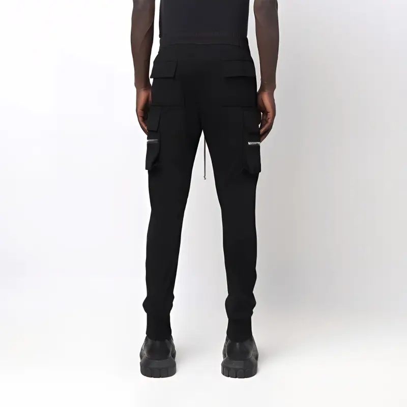 RICK OWENS Mastodon Cargo Track Pants-3
