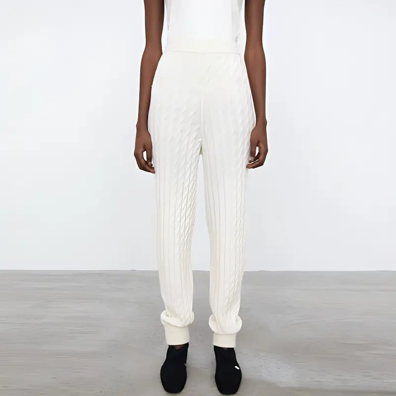 TOTEME Casual Pants Women's Beige-2