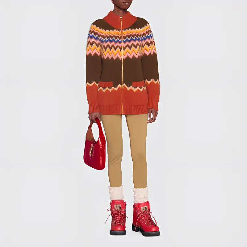 GUCCI X The North Face Cardigan Cardigan Multicolor-2
