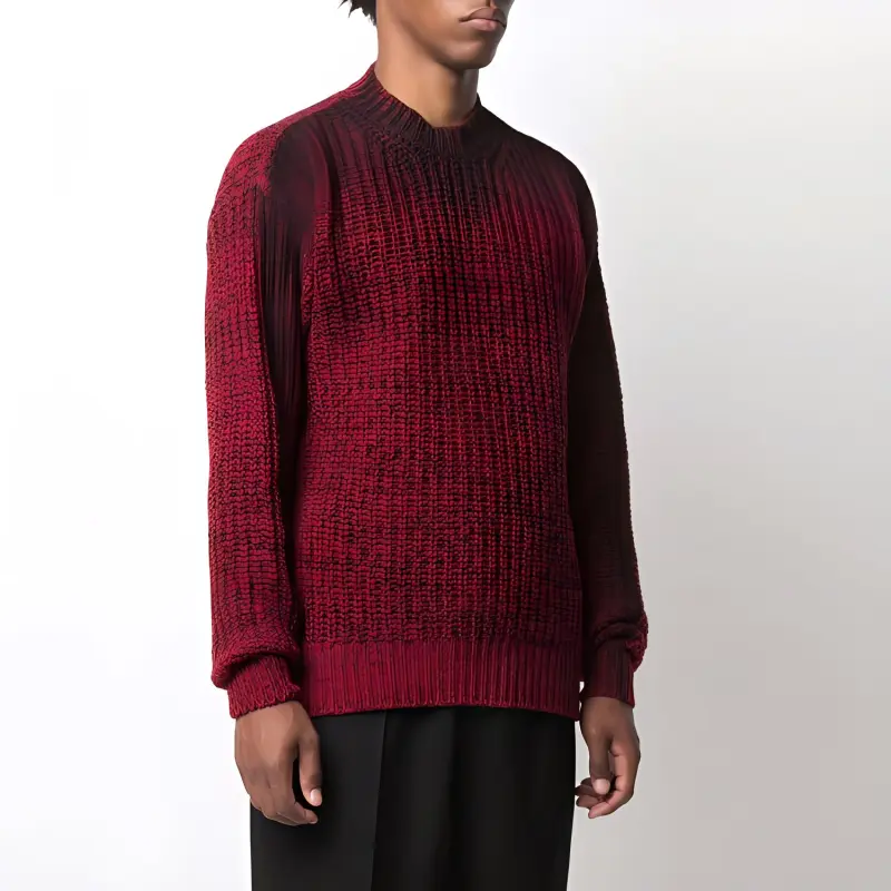 MARNI Sweaters Men Red Black-3