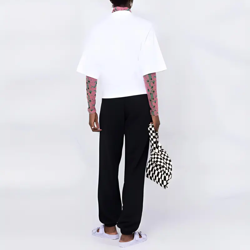 PALM ANGELS Knitted Sweatpants Women's Black-2