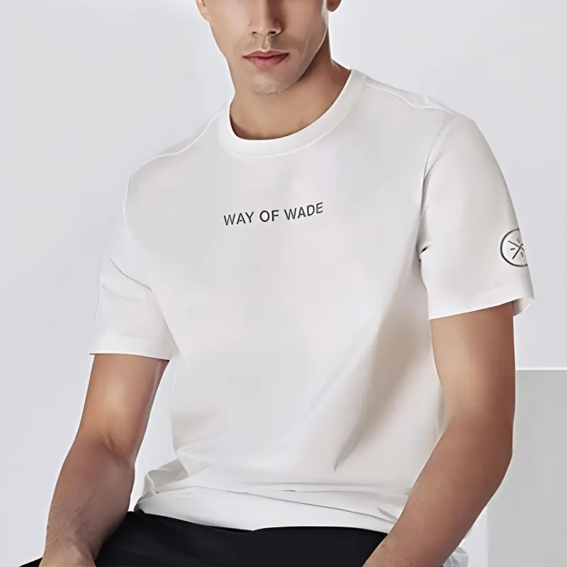 LiNing Wade Collection T Shirt Unisex Standard White-2