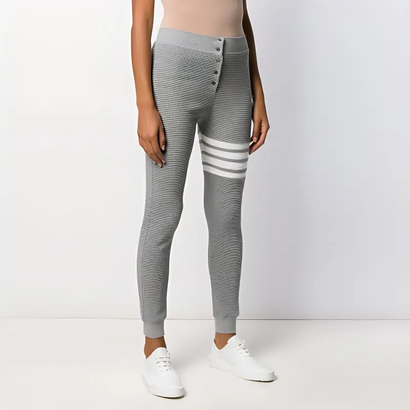 THOM BROWNE Casual Pants Women's Gray-1