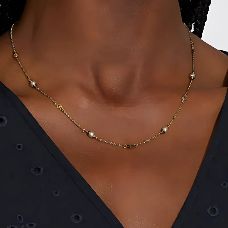 COACH Necklaces Women's Gold-1
