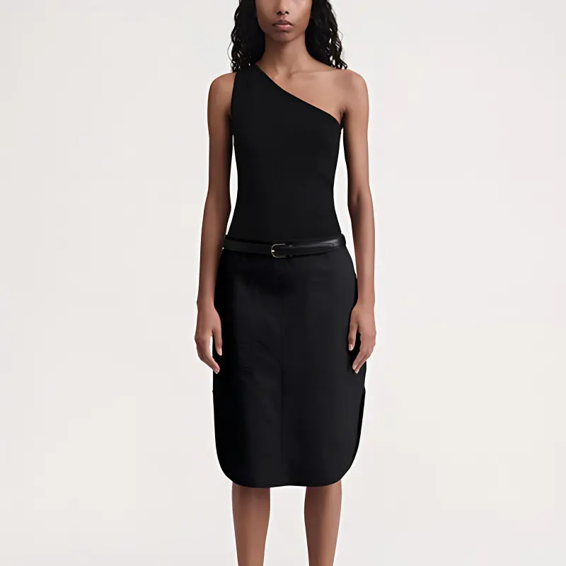 TOTEME Casual Short Skirts Women's Black-1