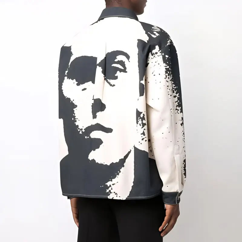 424 Graphic print Jacket-2