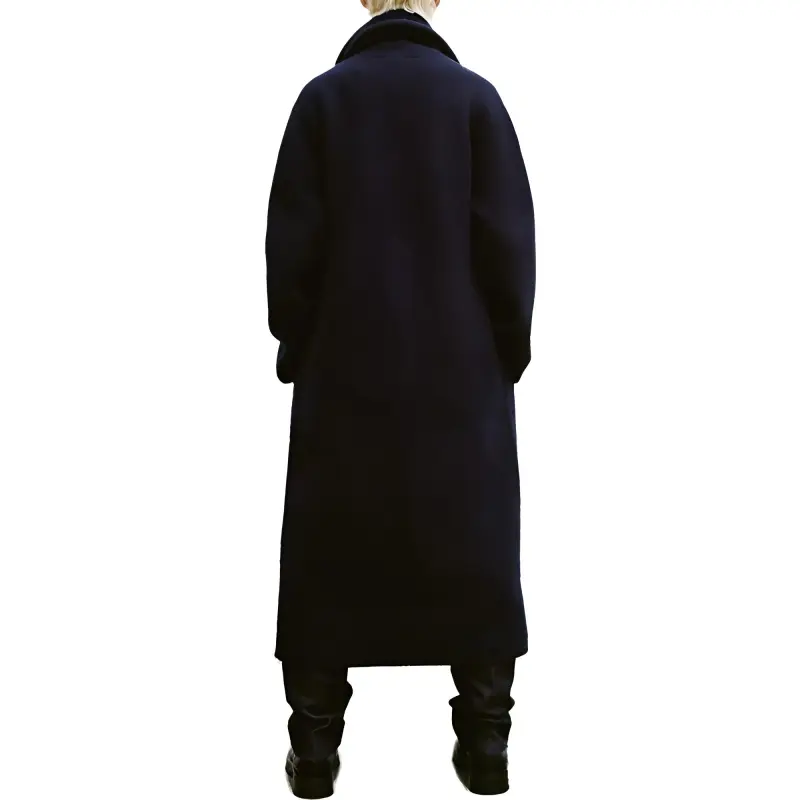 ZARA Coats Women's Sea Blue-3