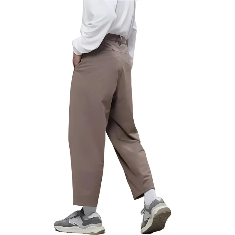 New Balance Casual Pants Men Brown-2