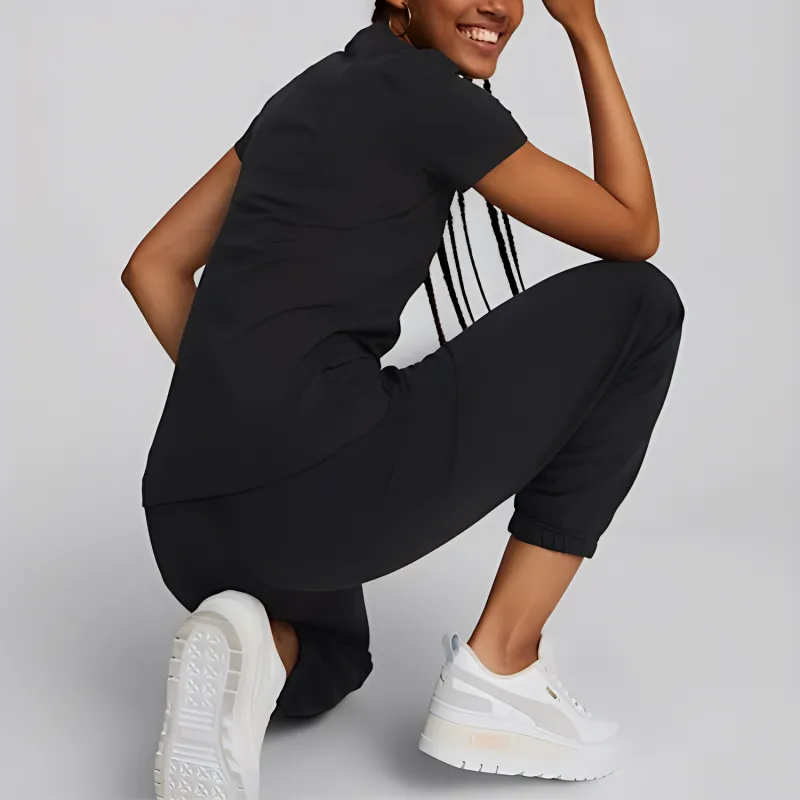 PUMA CLASSICS T Shirts Women's Black-4