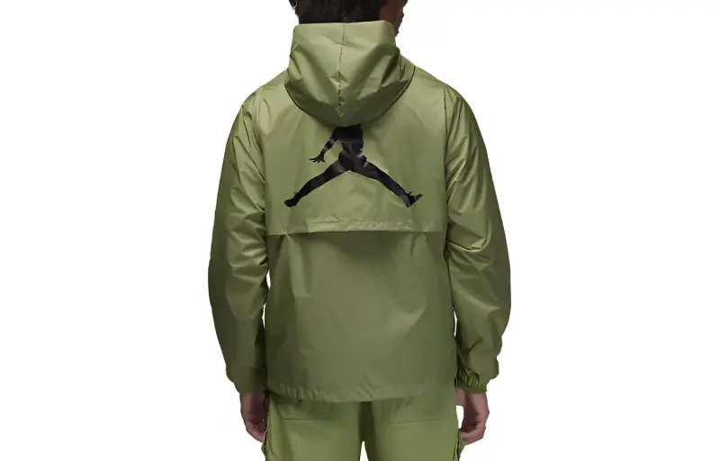 Jordan Essentials Jackets Men Olive Green-1
