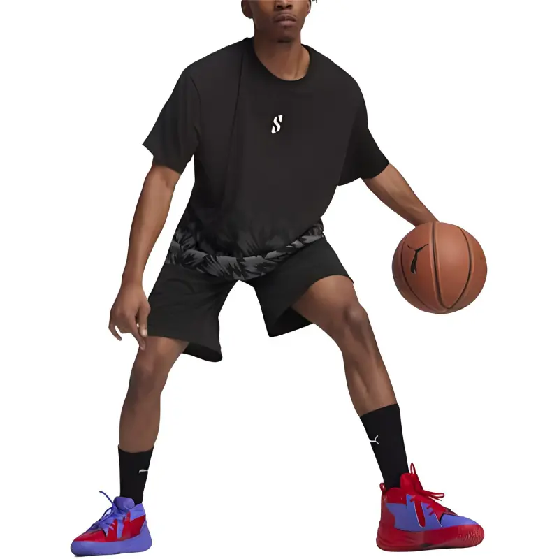 PUMA High Court Madison T-Shirts Men Black-3