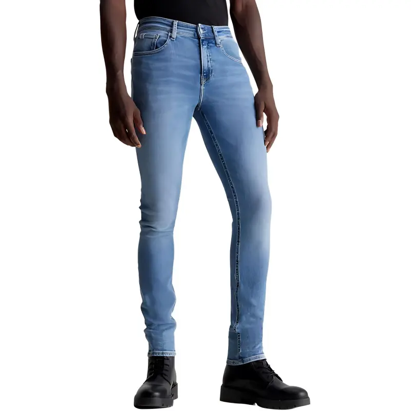 CALVIN KLEIN Jeans Europe Version Men's Medium Blue-2