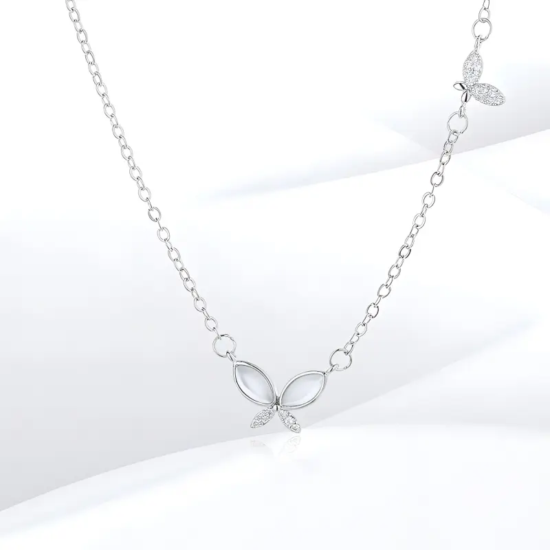 SHEEHHYY Alloy/Zircon Necklaces Unisex-2