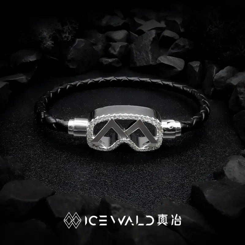 ICEWALD 925 Sterling Silver Bracelets Unisex Silver-2
