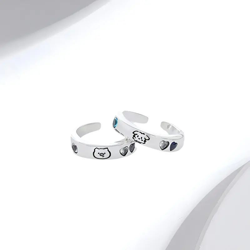 HOLLY RYAN Niche Design Advanced Touch Rings Unisex-1