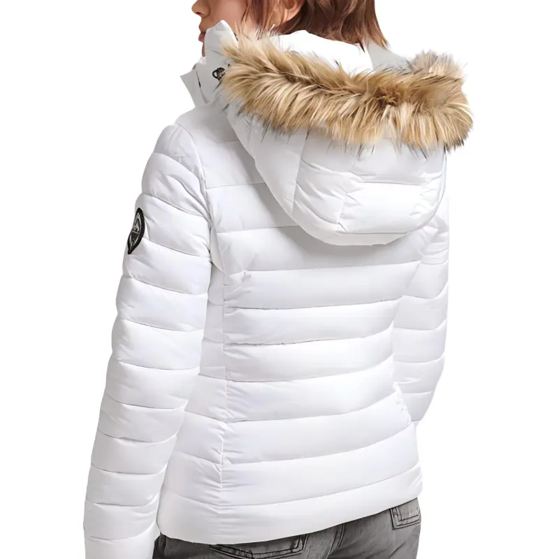 SUPERDRY Jackets Coats Women's White-1