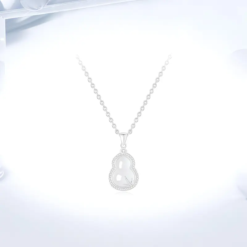 Love Link 999 Fine Silver Necklaces Women's-1