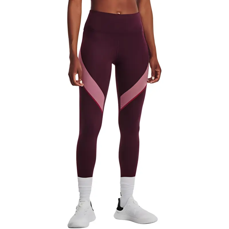 Under Armour Cold Weather Full Length Leggings Women's Dark Red-1