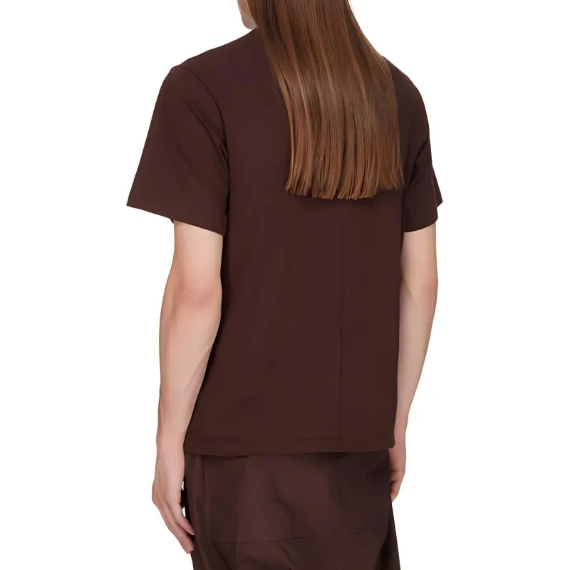 RICK OWENS Short Sleeved Crewneck T Shirt-1