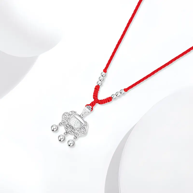 YOASOBI 999 Fine Silver Necklaces Unisex-3