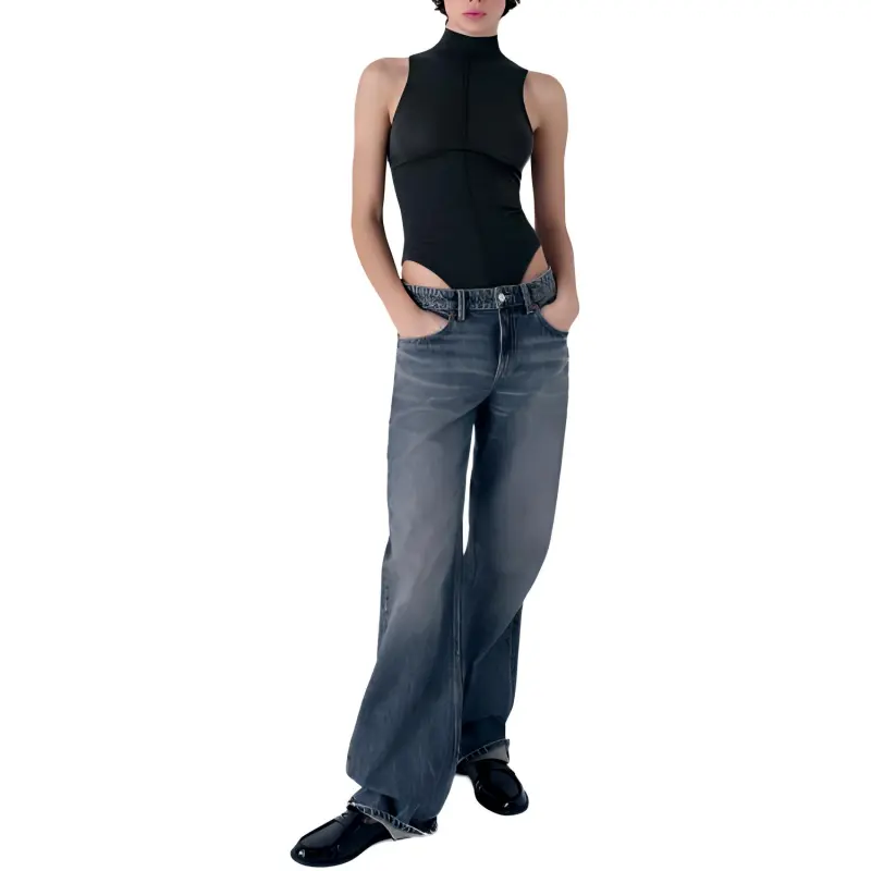 ZARA Bodysuits Women's Gray-1