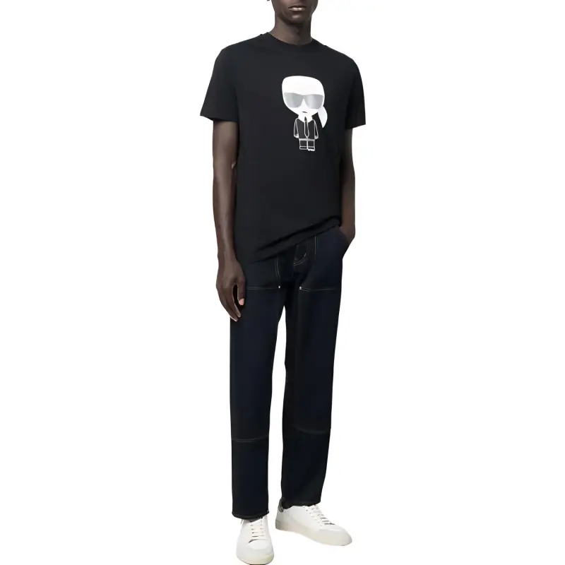 KARL LAGERFELD / Karl Lagerfeld Jeans Karl Printed Crewneck T Shirt-1