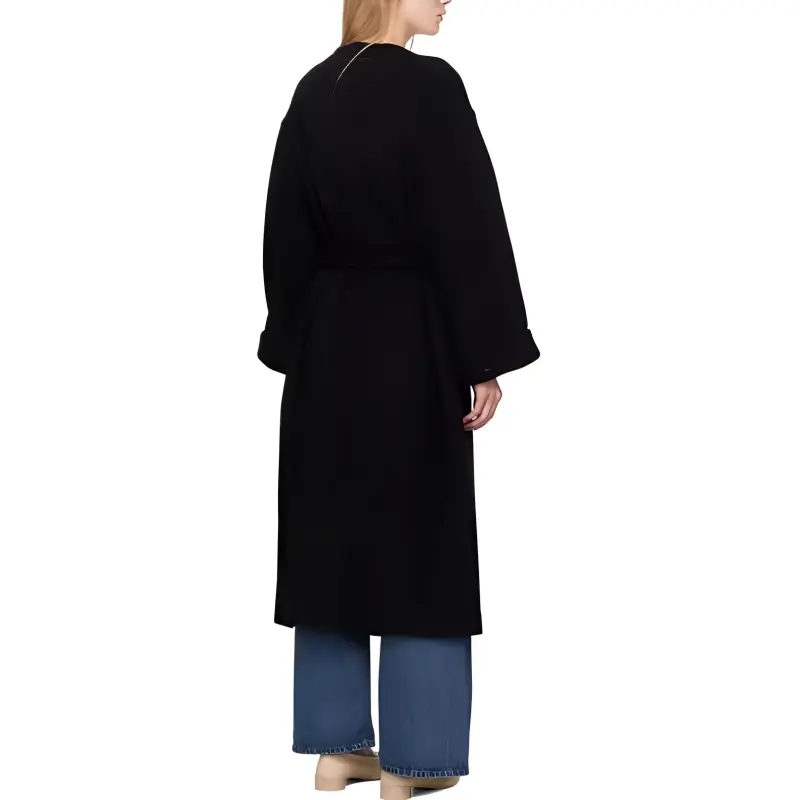 MM6 Maison Margiela Long Sleeved Dress Women's Black-1