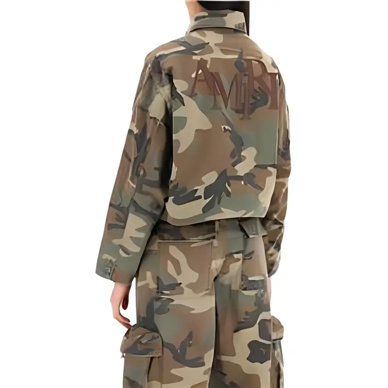 AMIRI Camo Workman Jacket 'Green Camo'-1