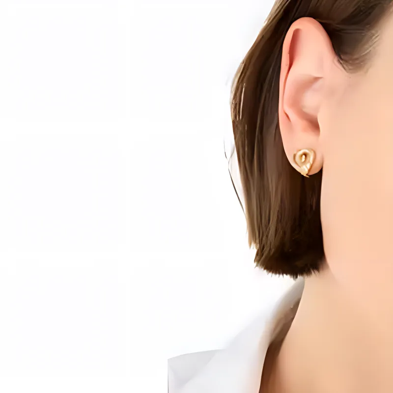 Kate Spade Alloy Cubic Zirconia Synthetic Spinel Earrings Unisex Gold-2