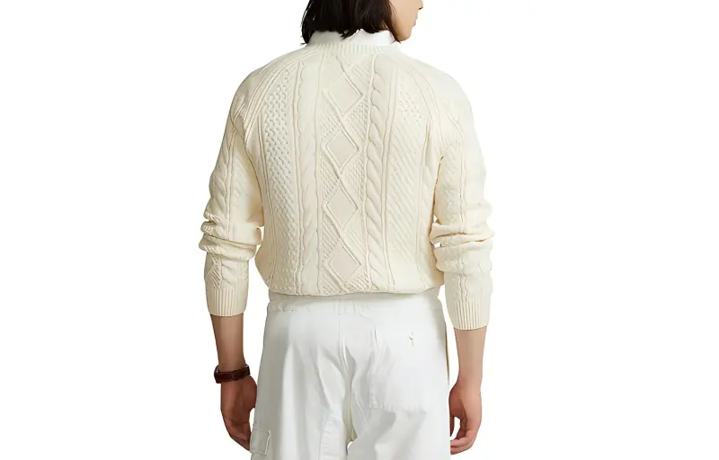 Polo Ralph Lauren Sweaters Men Cream White-1