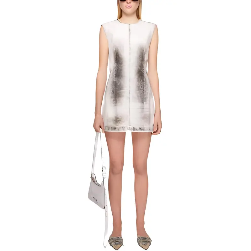 Acne Studios Sleeveless Denim Mini Dress-1