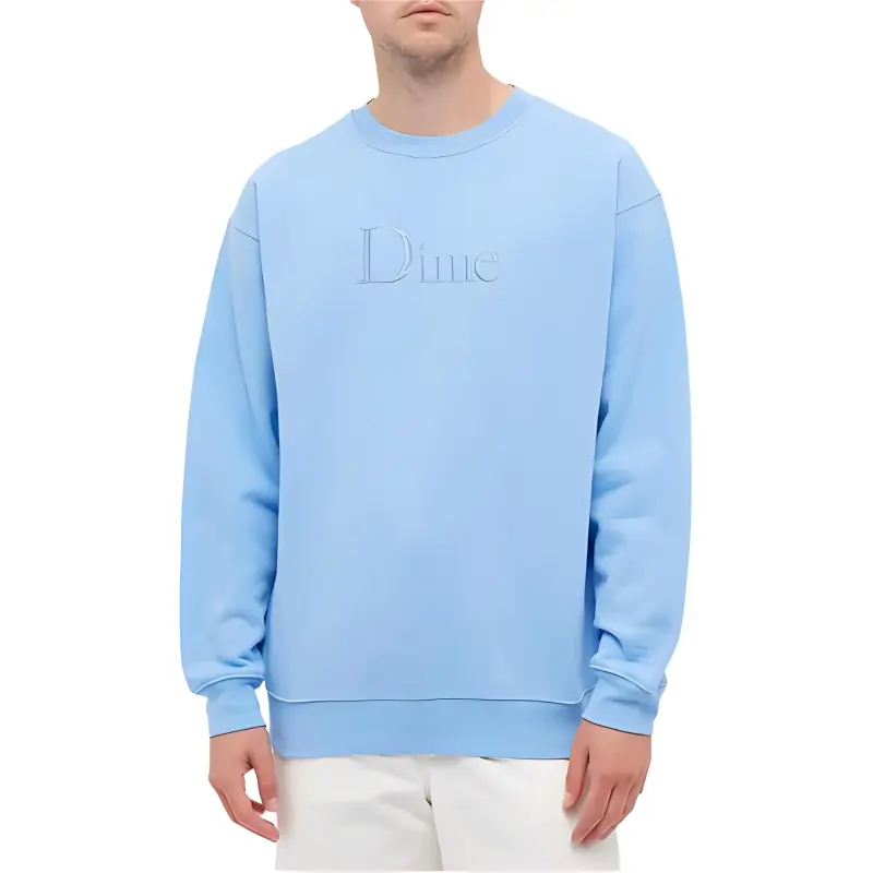 Dime Classic Embroidered Crewneck-15