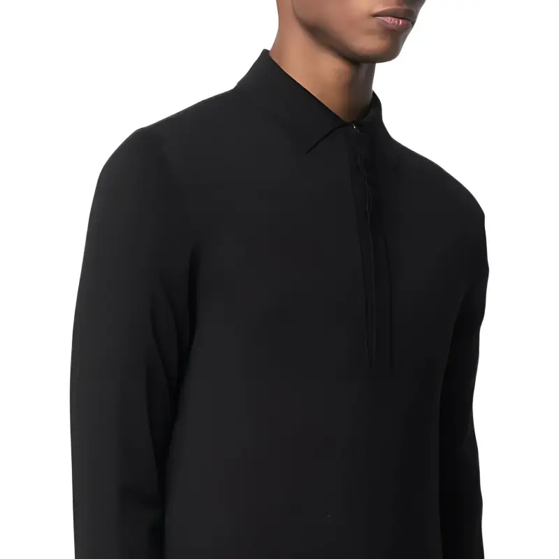 GUCCI Polo Shirts Men Black-4