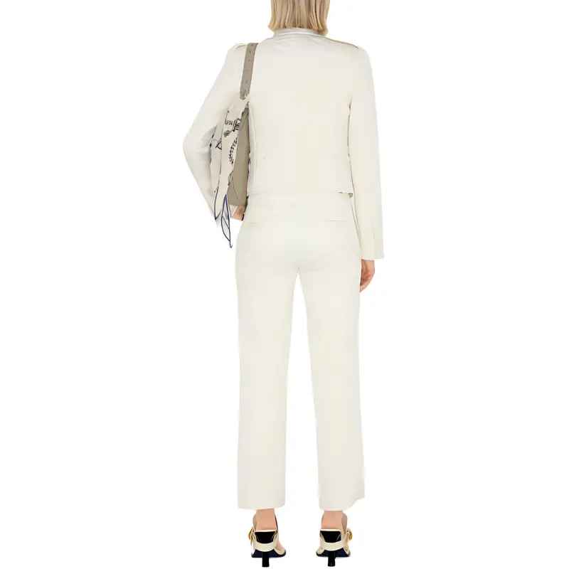 Burberry Daisy Silk Blend Tailored Jacket-2