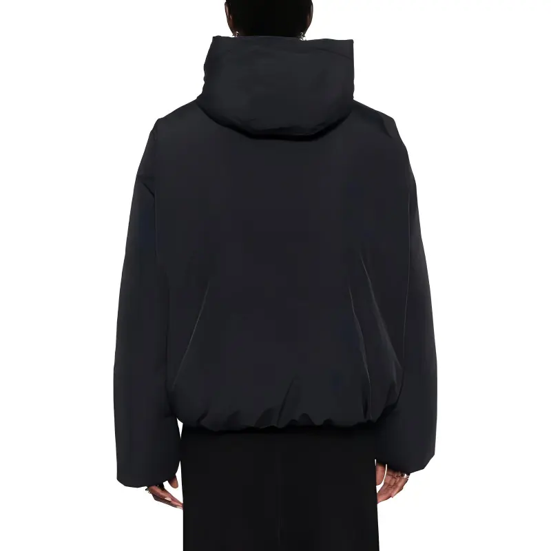 JIL SANDER Hooded Feather down Jacket-3