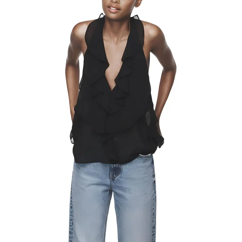 ZARA Camisoles Women's Black-1