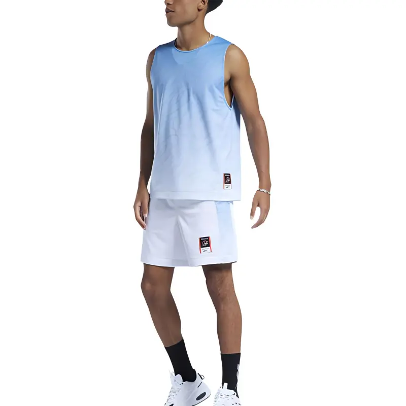 Reebok Tank Tops Men's Sky Blue-3