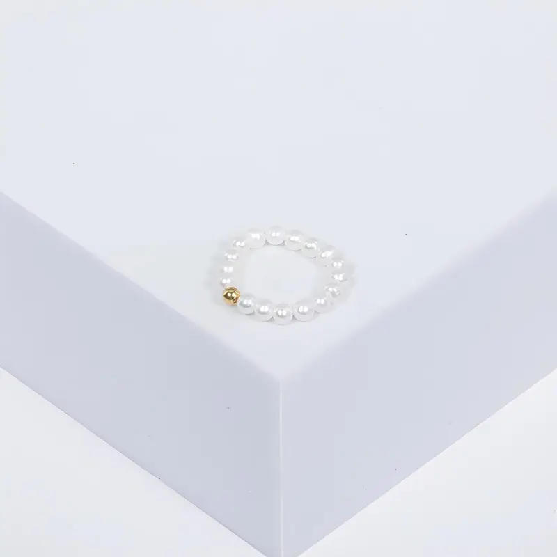 Ancient Jewelry Pearl Rings Women's-3