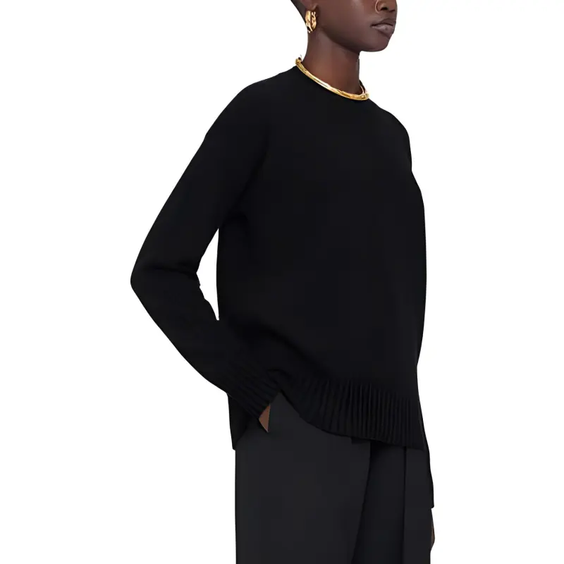 JIL SANDER Crewneck Ribbed Jumper-3