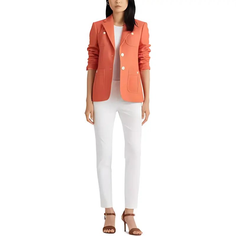 LAUREN RALPH LAUREN Slim Cut Trousers-1