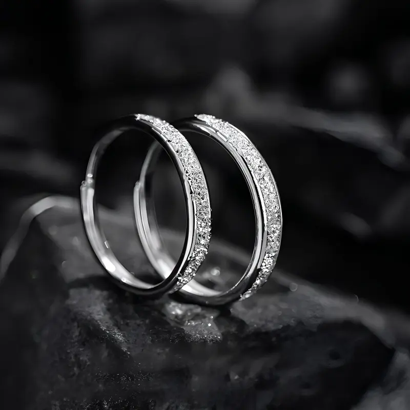 MOVER S999 Fine Silver Rings Unisex-3