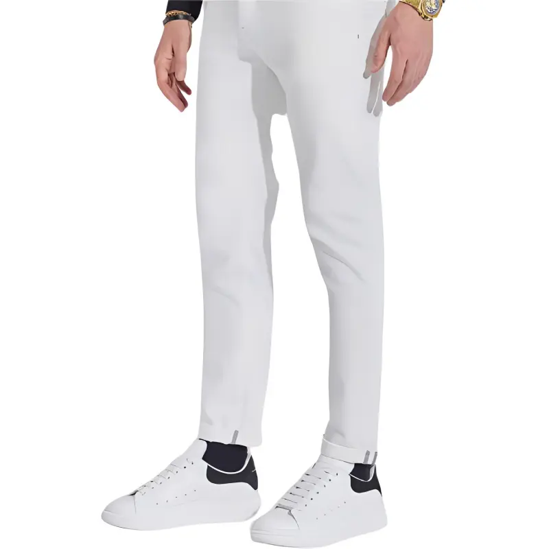 Raidy Boer Jeans Men White-3