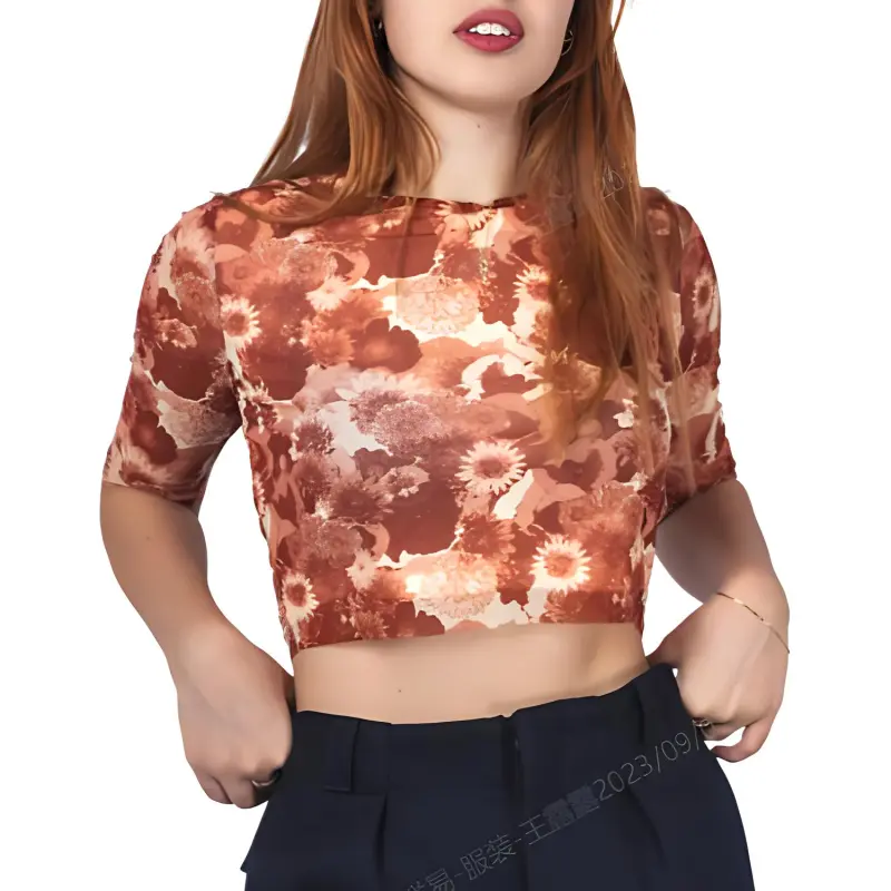 GANNI T Shirt Women's Old Orange-2