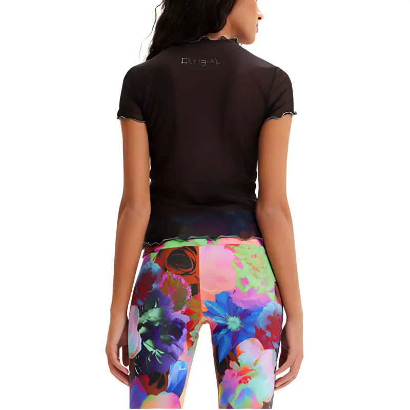 Desigual T Shirts Women's Black-3