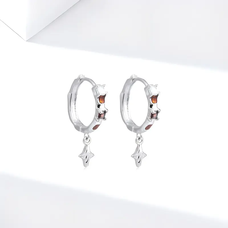 JOLLY NOTE Fashion Casual Everyday Commute Versatile For Students Earrings Unisex-2