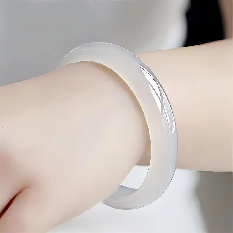 Abby's Wonderland   Jade Bangles Unisex Agate-3