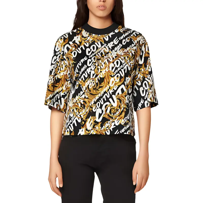 VERSACE T-Shirts Men Yellow-2
